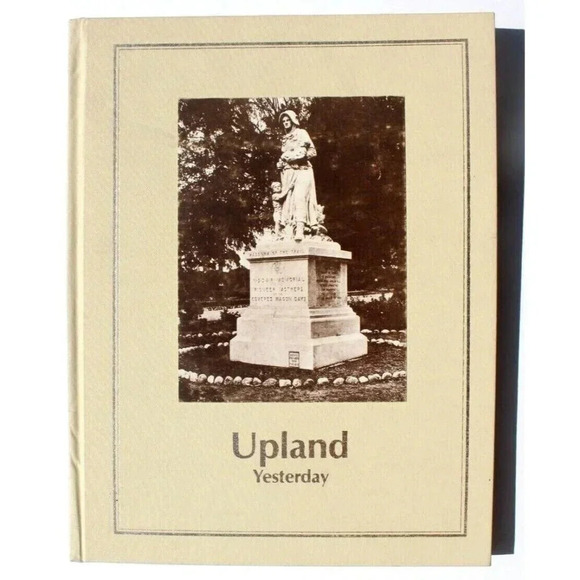 VTG 1975 Upland Yesterday Photo History California Pomona First Federal Book - Picture 1 of 6